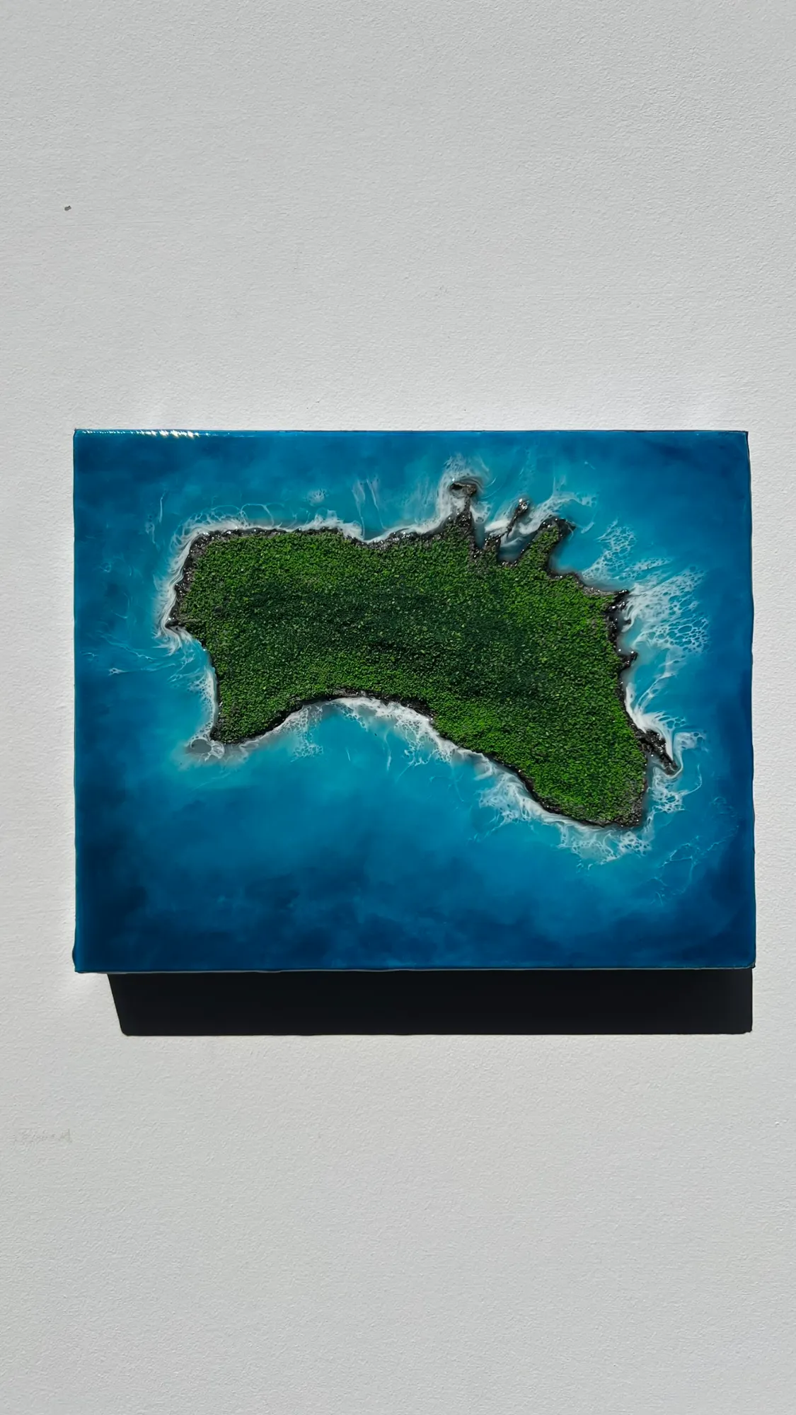 Menorca — obra de resina epoxi
