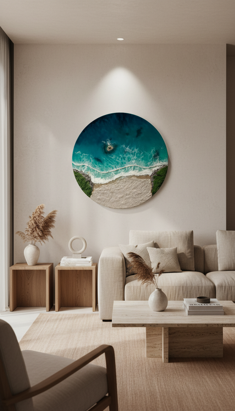 Cala Libre — obra de resina epoxi